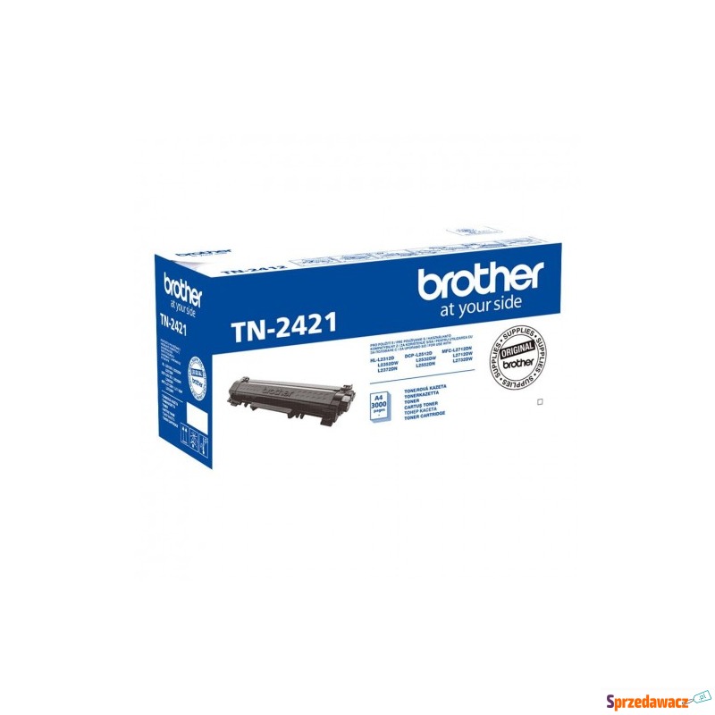Toner Brother czarny TN2421=TN-2421, 3000 str. - Tusze, tonery - Bezrzecze