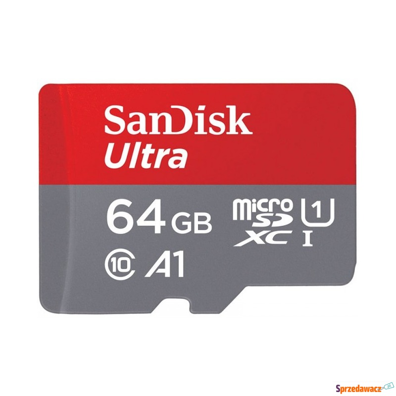 SanDisk Ultra microSDXC 64GB Android 100MB/s A1... - Karty pamięci, czytniki,... - Skarżysko-Kamienna