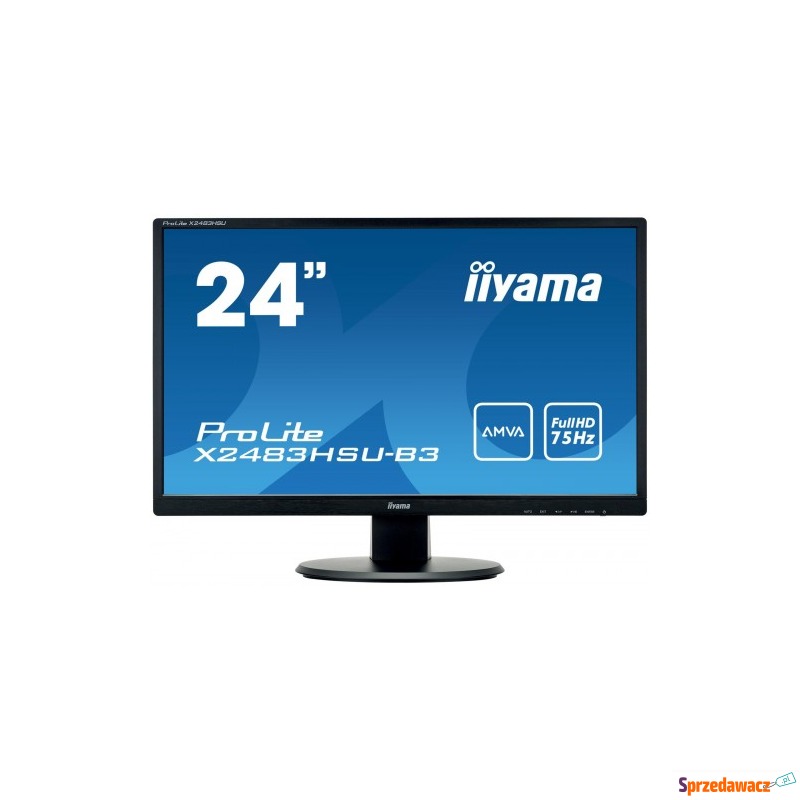 Monitor IIYAMA ProLite X2483HSU-B3 D (23,8"; AMVA;... - Monitory LCD i LED - Wieluń
