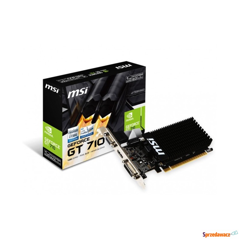 MSI GeForce GT 710 1GB Low Profile - Karty graficzne - Płock