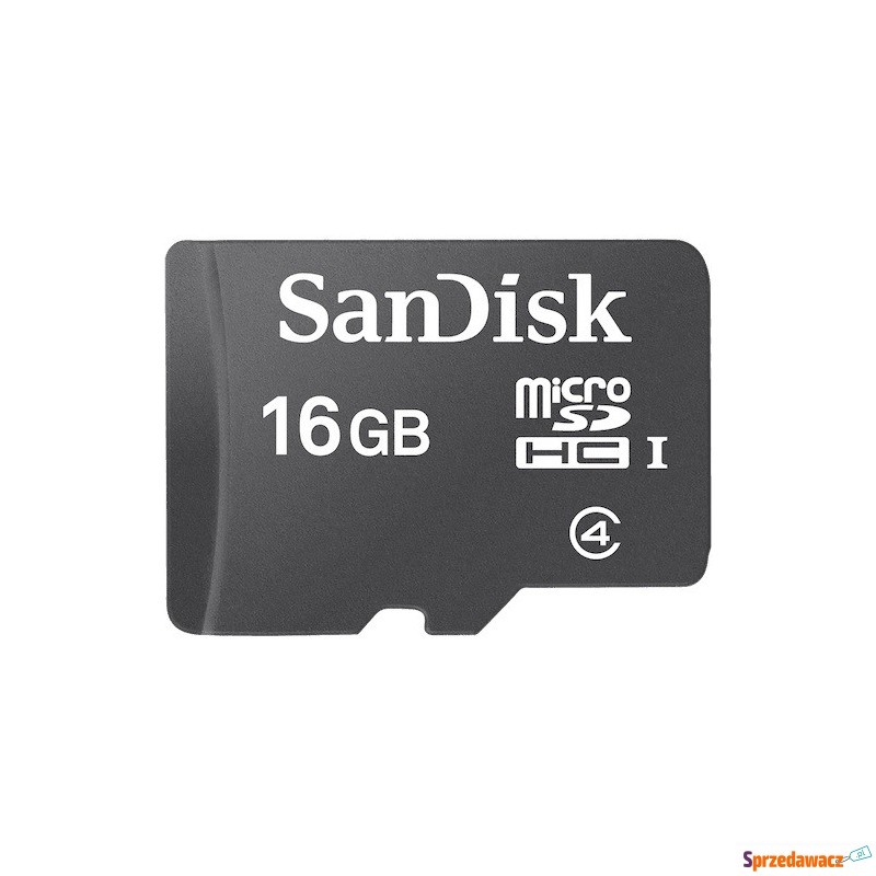 SanDisk microSDHC 16GB + Adapter SD - Karty pamięci, czytniki,... - Żory