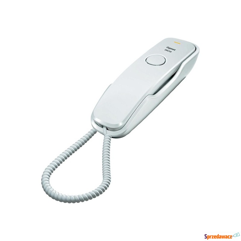 Przewodowy Gigaset DA210 biały - Telefony stacjonarne - Krupniki