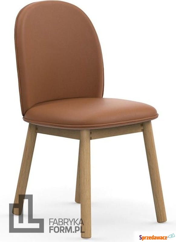 Krzesło Ace skóra brandy - Sofy, fotele, komplety... - Grójec