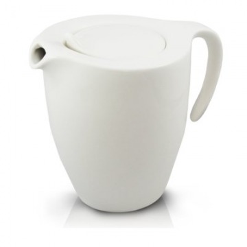 Dzbanek do herbaty DUKA TIME 1200 ml biały porcelana