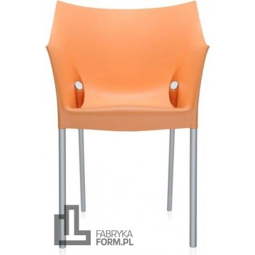 Krzesło Dr. No jasnopomarańczowe