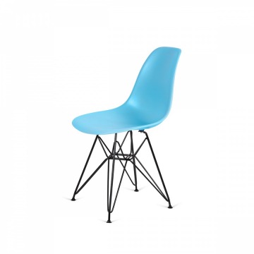 Krzesło DSR Black King Home oceaniczno-niebieskie