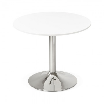 Stół okrągły 90cm Radon Kokoon Design biały
