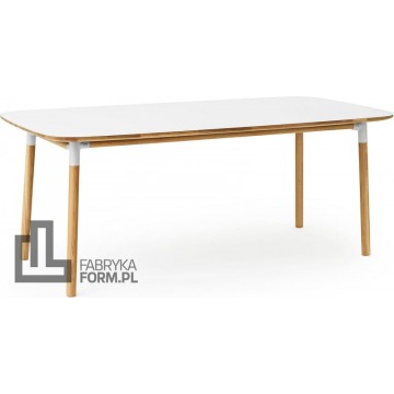 Stół Form 95x200 cm biały