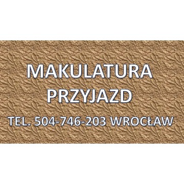 Odbiór kartonu, Wrocław, tel. 504-746-203. Wy... - Utylizacja, wywóz śmieci - Wrocław - zdjęcie 4