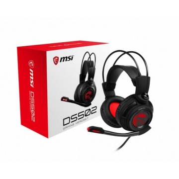 Słuchawki MSI DS502 GAMING Headset DS502 (kolor czarny)