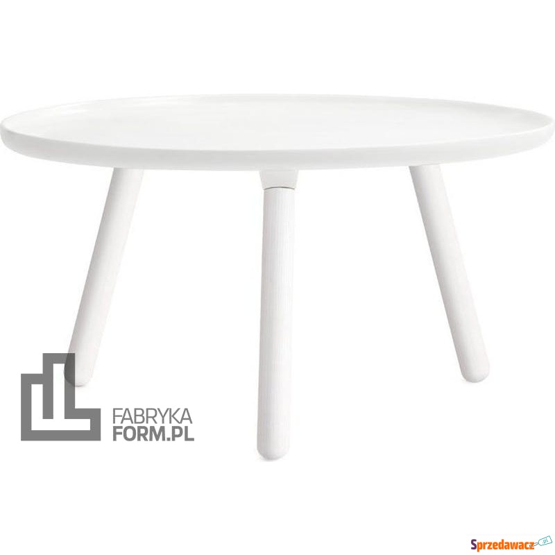 Stolik Tablo 78 cm biały z białymi nogami - Stoły, stoliki, ławy - Legnica