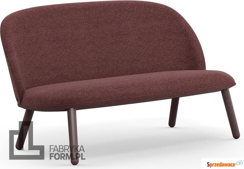 Sofa Ace materiał Nist ciemnoczerwona - Sofy, fotele, komplety... - Zawiercie