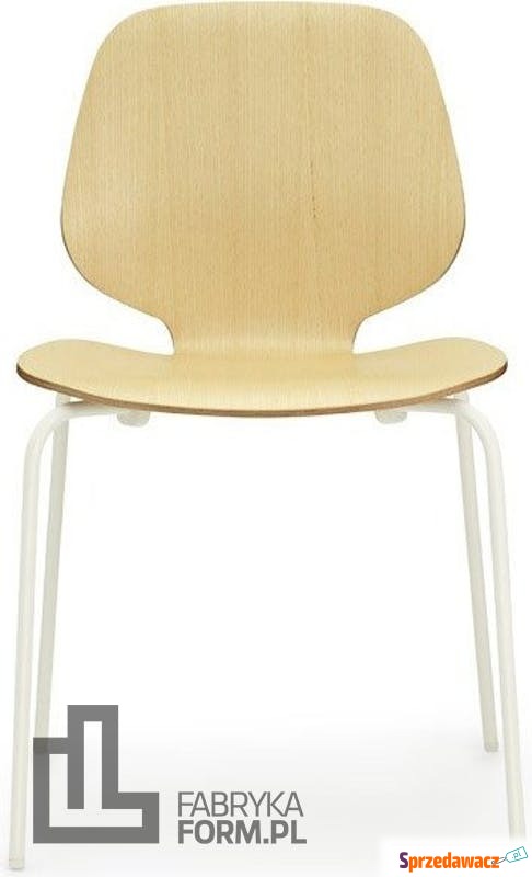 Krzesło My Chair jesion białe nogi - Sofy, fotele, komplety... - Łódź