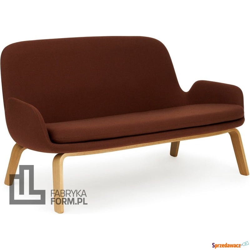 Sofa Era na drewnianych nogach dąb tkanina Fame - Sofy, fotele, komplety... - Gniezno