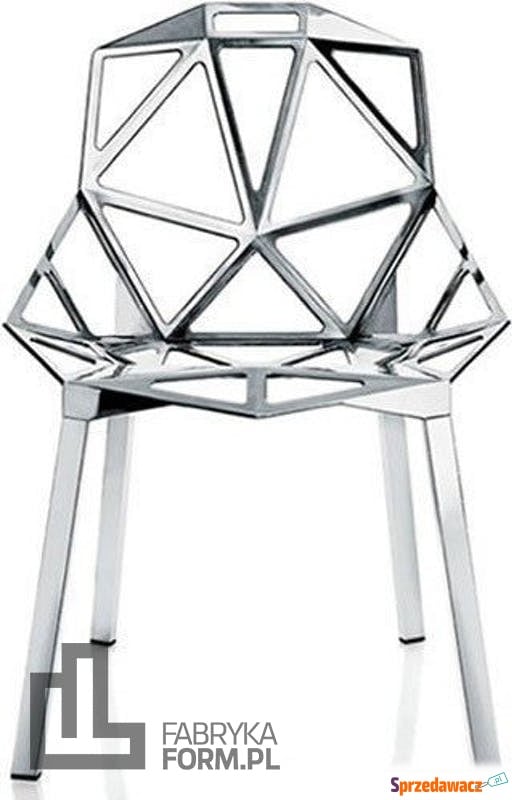 Krzesło Chair_One polerowane aluminium - Sofy, fotele, komplety... - Kętrzyn