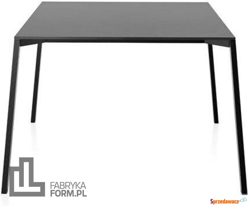 Stół Table_One 159 x 100 cm czarny blat z cza... - Stoły kuchenne - Olsztyn