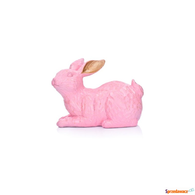 Figurka królik siedzący DUKA GODIS 11 cm różo... - Dekoracje świąteczne - Bielsko-Biała