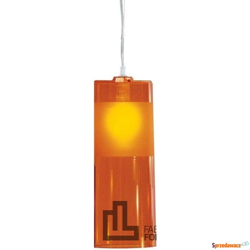 Lampa Easy pomarańczowa - Lampy wiszące, żyrandole - Chojnice