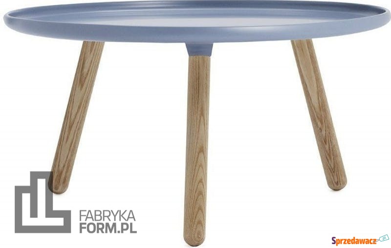 Stolik Tablo 78 cm niebieski - Stoły, stoliki, ławy - Wieluń
