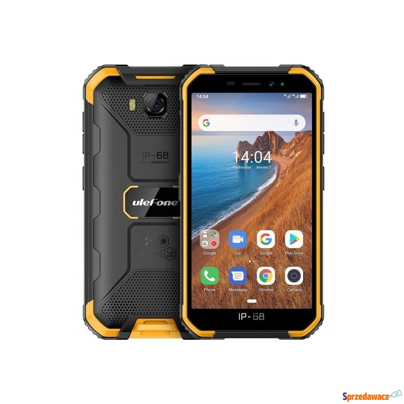 Smartfon Ulefone Armor X6 (orange) - Telefony komórkowe - Kiełpino
