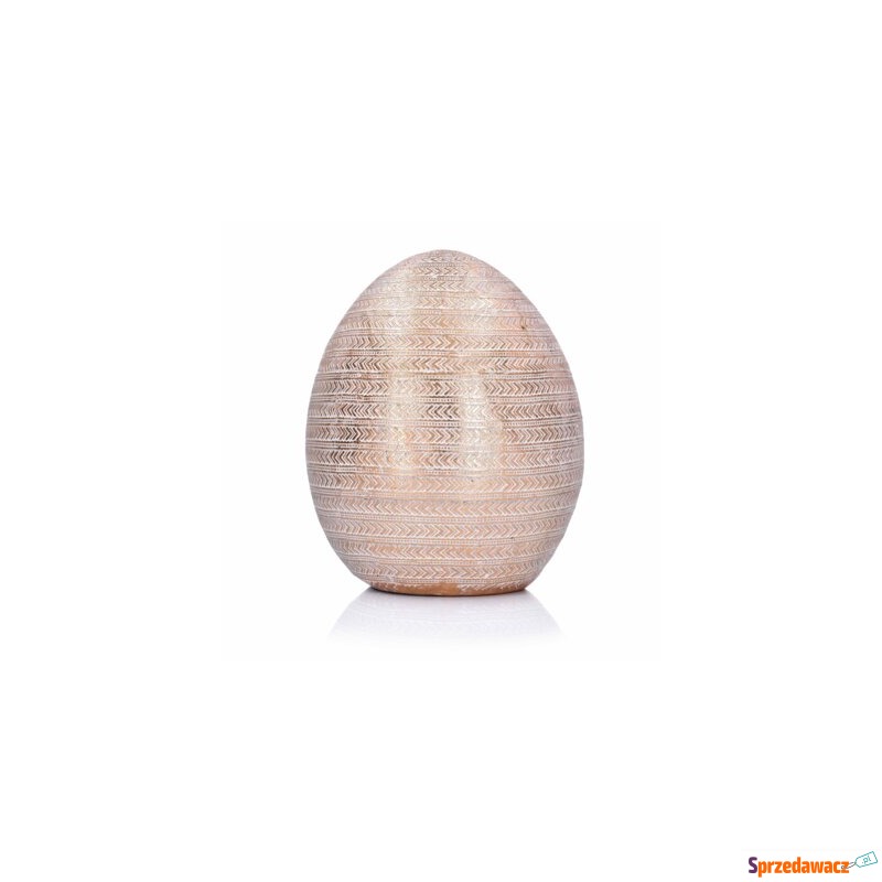 Figurka jajko DUKA GODIS 16 cm złota żywica - Dekoracje świąteczne - Orzesze