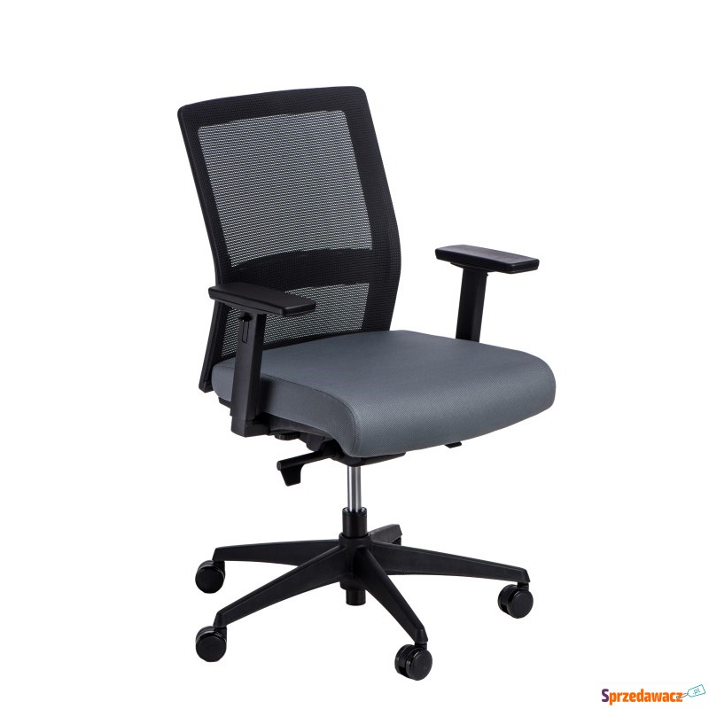 Krzesło biurowe Maduu Studio Press czarno-szare - Krzesła biurowe - Oława