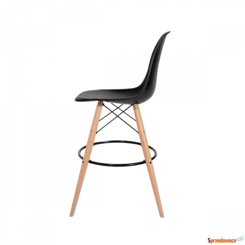 Krzesło barowe 46x57x104cm King Home DSW Wood... - Taborety, stołki, hokery - Trzebiatów