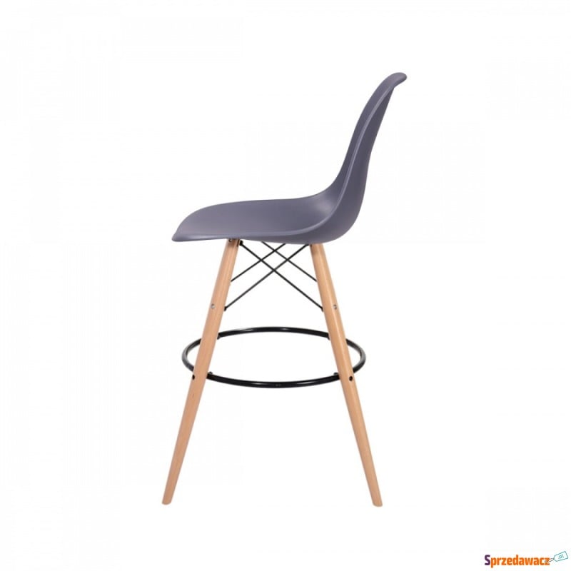 Krzesło barowe 46x57x104cm King Home DSW Wood... - Taborety, stołki, hokery - Grabówka