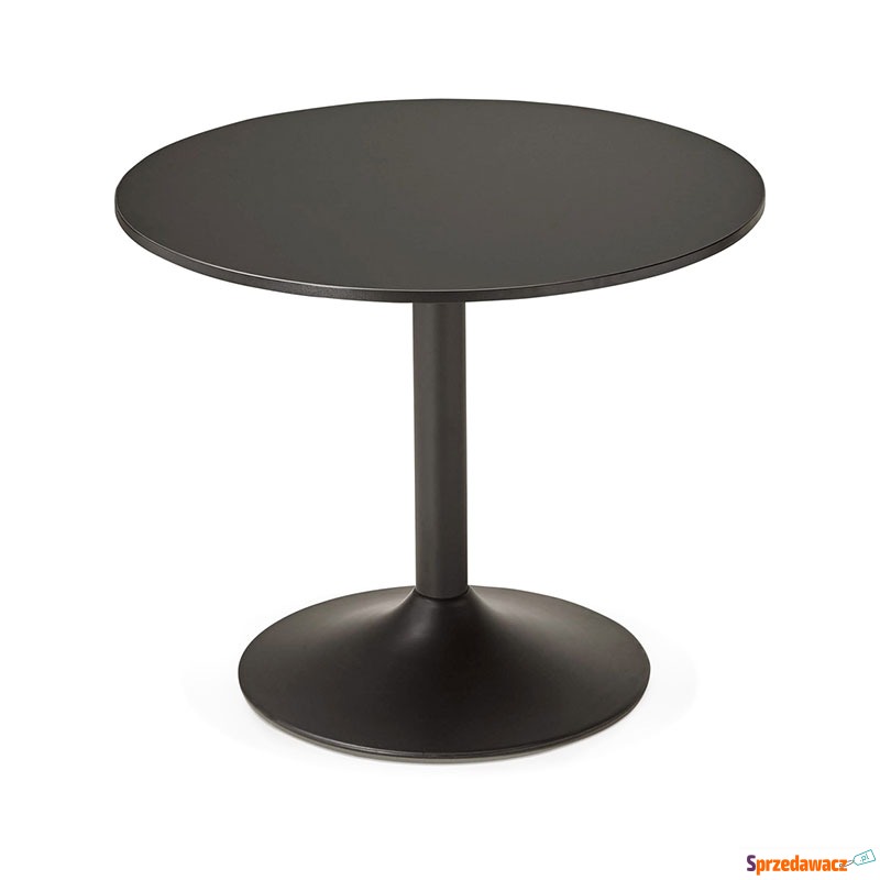 Stół okrągły 90cm Konrad Kokoon Design czarny - Stoły, stoliki, ławy - Piła
