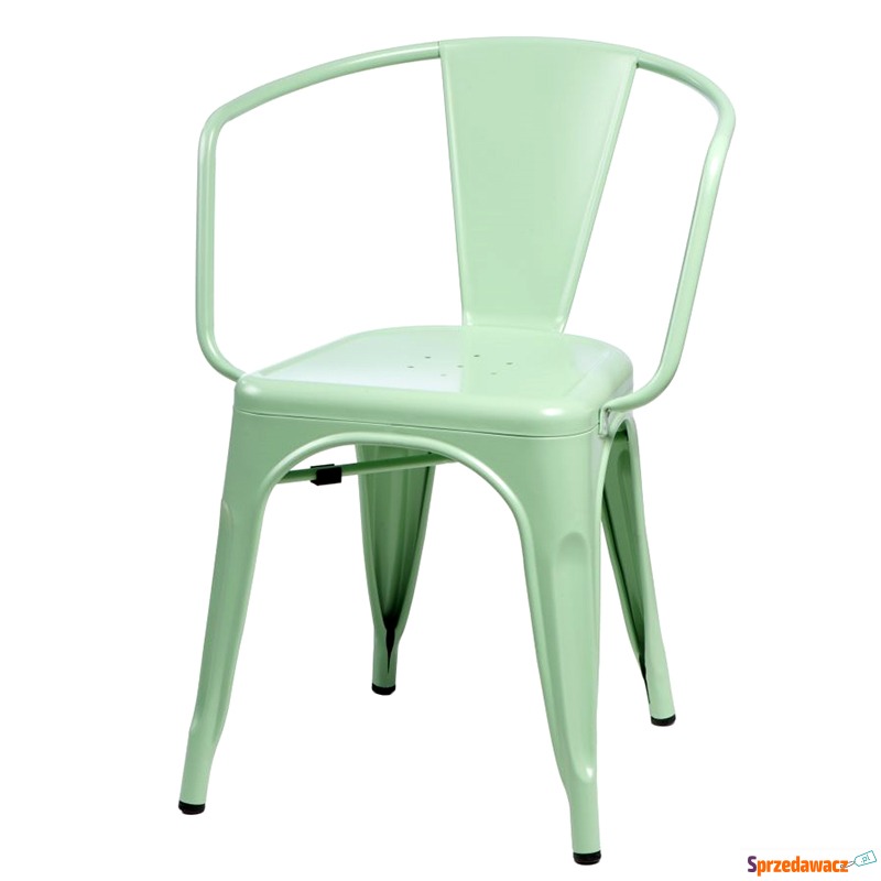 Krzesło D2 Paris Arms zielone - Krzesła do salonu i jadalni - Bolesławiec