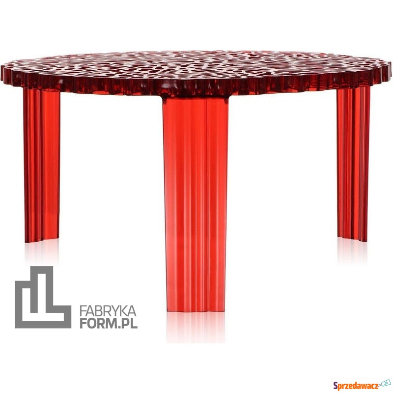 Stolik T-Table 28 cm czerwony - Stoły, stoliki, ławy - Warszawa