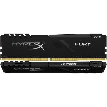 HyperX Fury Black 8GB [2x4GB 2400MHz DDR4 CL15 XMP 1.2V DIMM]