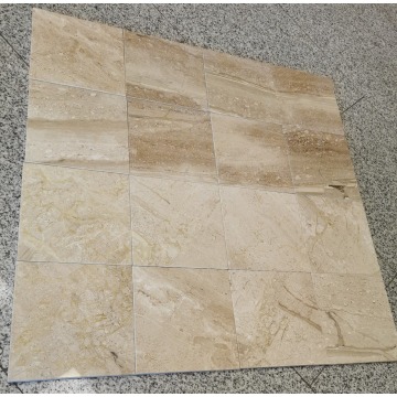 Płytki marmurowe Breccia Sarda 15x15x1 cm polerowane
