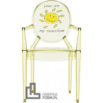 Krzesło Lou Lou Ghost Special Edition Słońce