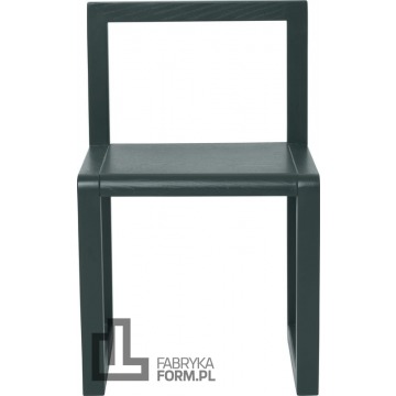 Krzesło Mały Architekt ciemnozielone