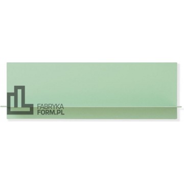 Półka pojedyncza Design Letters zielona