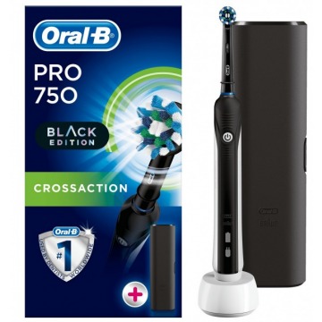 Szczoteczka rotacyjna Oral-B Pro 750 BLACK EDITION