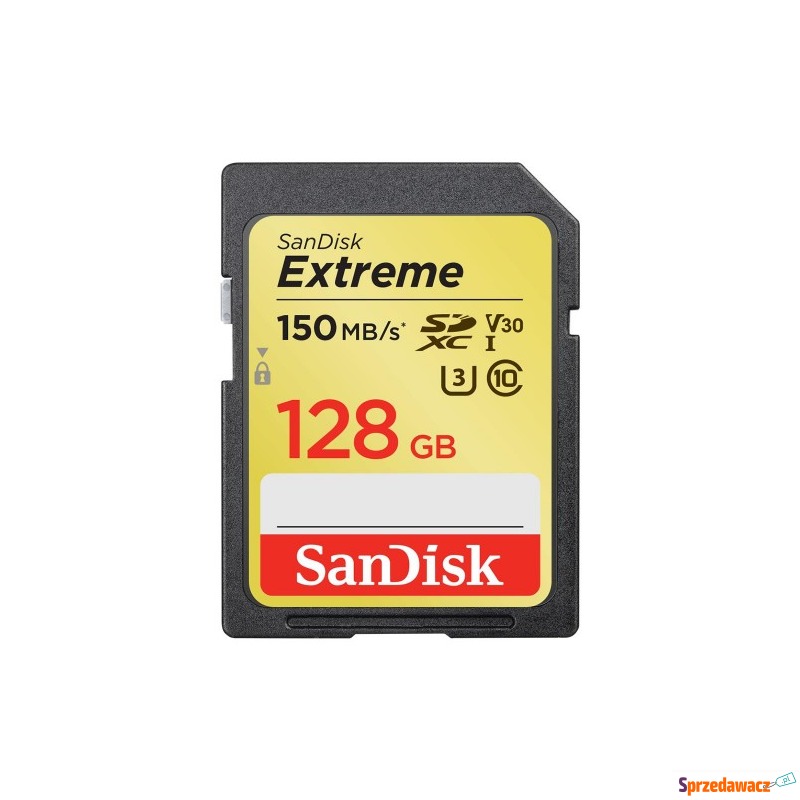 Karta pamięci SanDisk EXTREME SDSDXV5-128G-GNCIN... - Karty pamięci, czytniki,... - Gołków