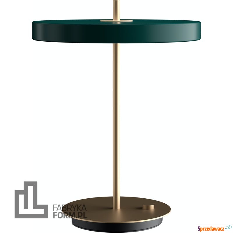 Lampa stołowa Asteria zielona - Lampy stołowe - Karbowo
