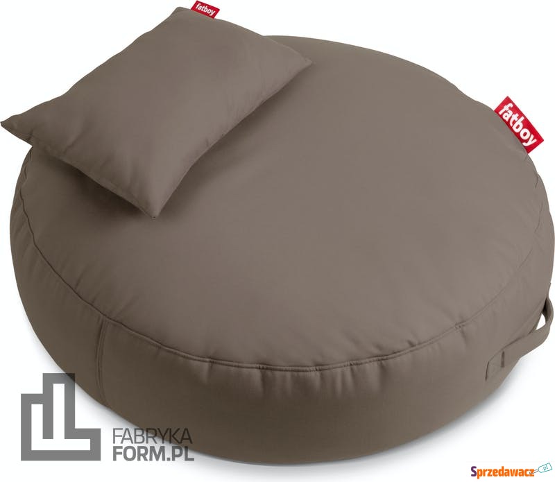 Puf Pupillow taupe - Sofy, fotele, komplety... - Chrośnica