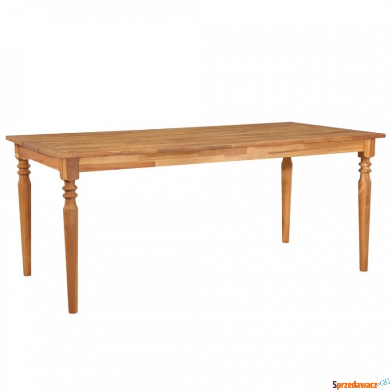 Ogrodowy stół jadalniany, lite drewno akacjowe,... - Stoły, ławy, stoliki - Łomża