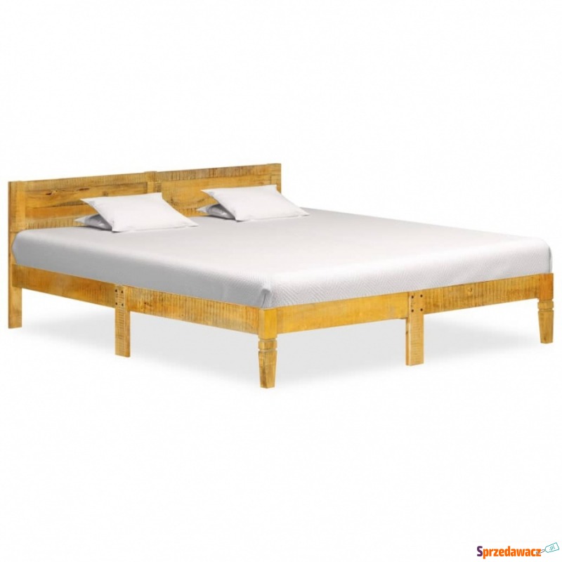 Rama łóżka z litego drewna mango, 180 cm - Stelaże do łóżek - Toruń