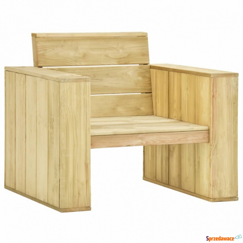 Krzesło ogrodowe, 89x76x76 cm, impregnowane d... - Krzesła ogrodowe - Olsztyn