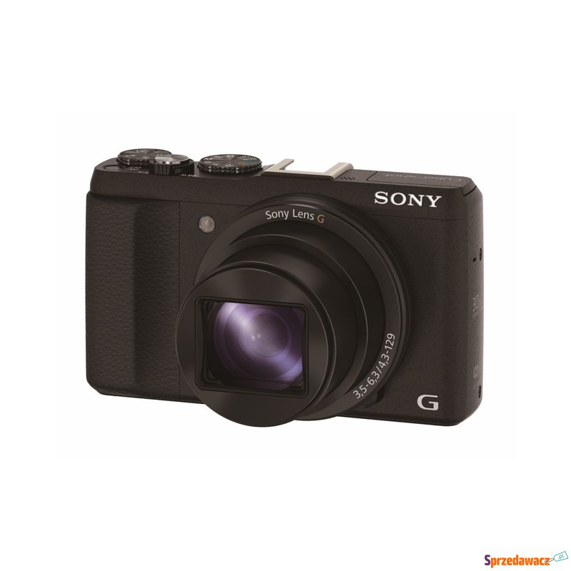 Kompakt Sony Cyber-Shot DSC-HX60 Czarny - Aparaty cyfrowe - Mikołów