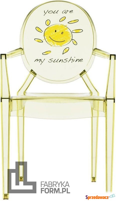 Krzesło Lou Lou Ghost Special Edition Słońce - Meble dla dzieci - Chruszczobród