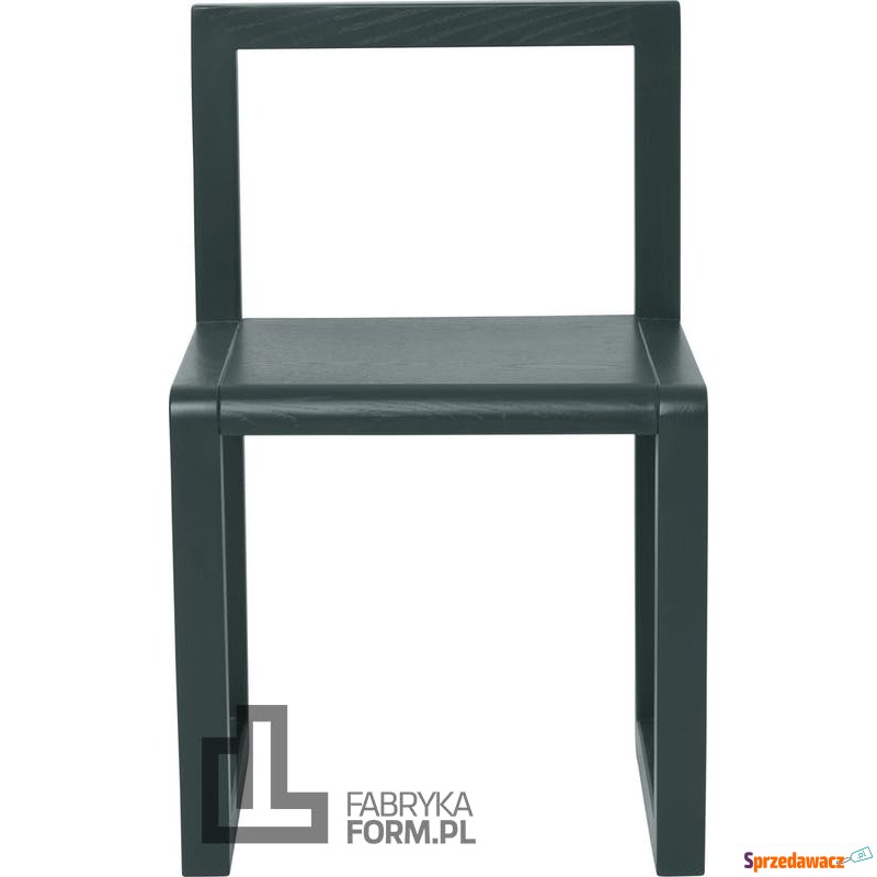 Krzesło Mały Architekt ciemnozielone - Meble dla dzieci - Żyrardów