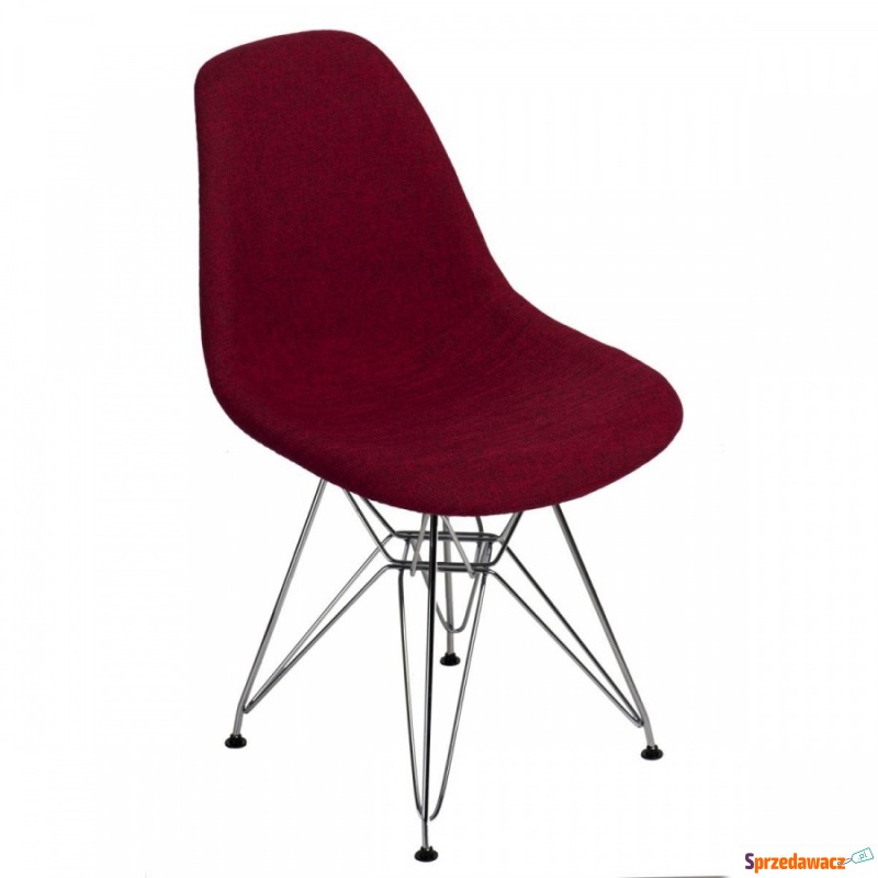 Krzesło P016 DSR Duo D2 bordowo-szare - Krzesła do salonu i jadalni - Świdnik