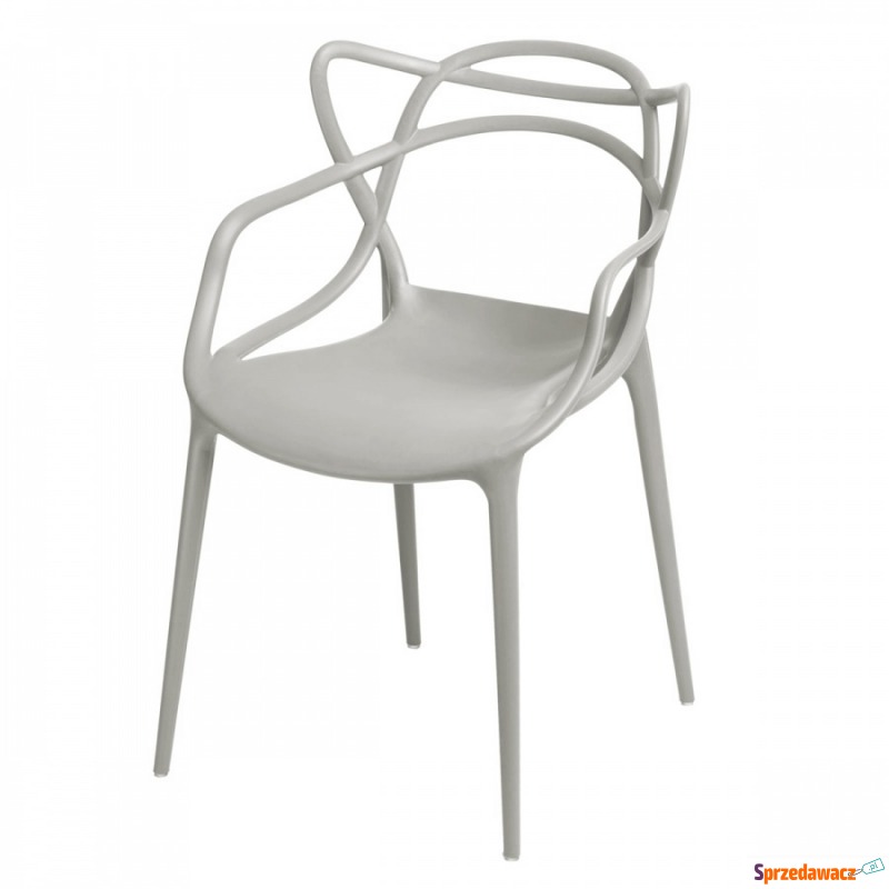 Krzesło Lexi D2.Design szare - Krzesła do salonu i jadalni - Wodzisław Śląski