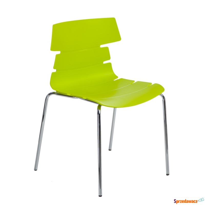 Krzesło Techno 4 PP D2 zielone - Krzesła do salonu i jadalni - Mysłowice