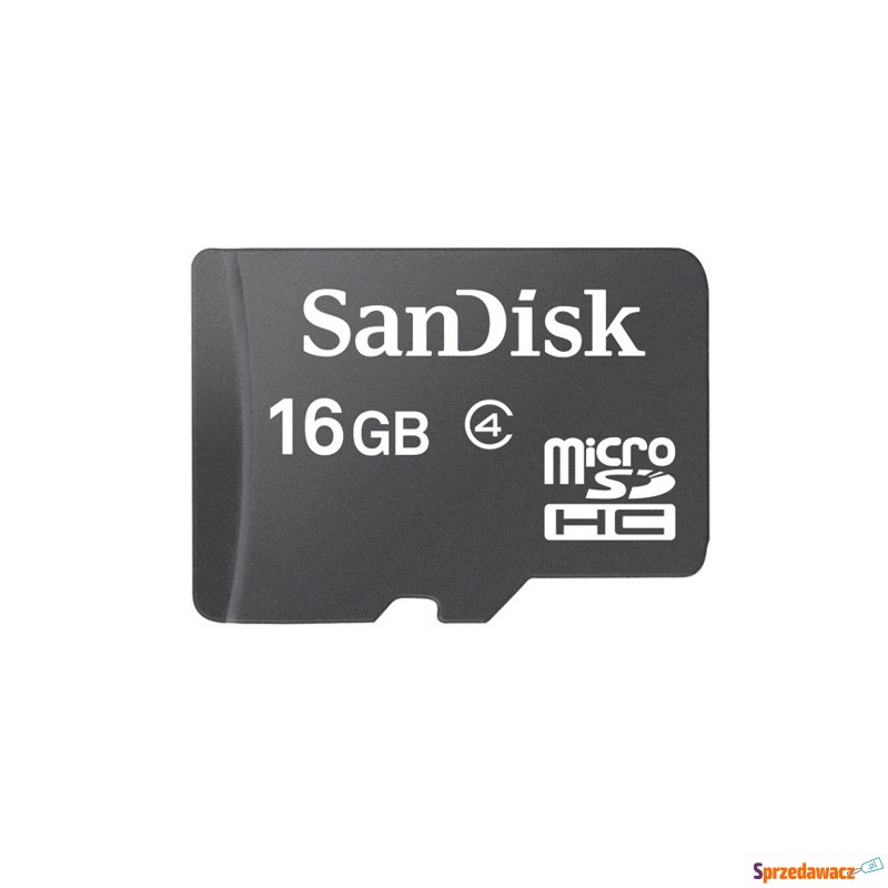 SanDisk microSDHC 16GB - Karty pamięci, czytniki,... - Komorniki